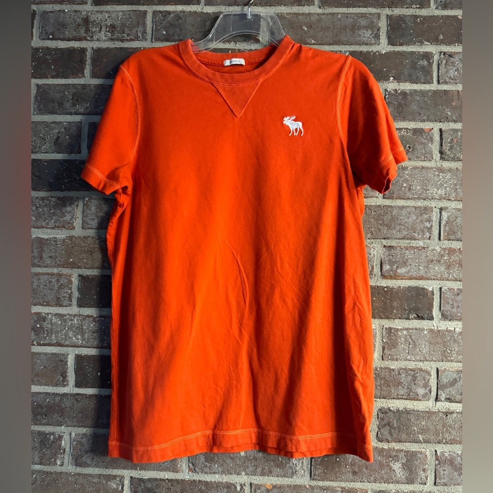 Abercrombie Muscle Orange T-shirt Size Medium